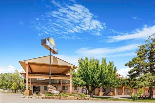 a building with a sign in front of it at Days Inn by Wyndham Cortez in Cortez