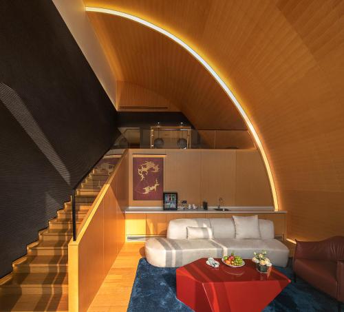 Gambar di galeri bagi 黄山关麓帐篷客酒店 di Yi
