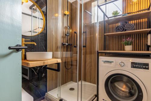 Koupelna v ubytování De Época Apartment