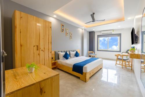 Hotel Zesty Palaceにあるベッド