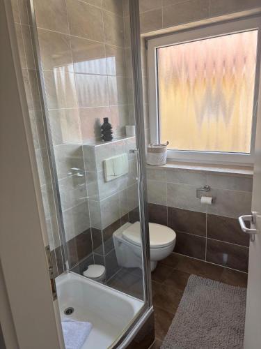 Un baño de Appartementshaus Vlora 2 App 3