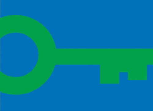 a close up of a green symbol on a computer screen at Château du Parc - Gîtes & spas à Pézenas in Pézenas