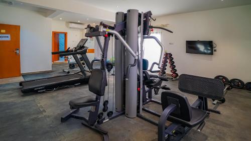Gimnasio o instalaciones de fitness de Express City Hotel - Duqm
