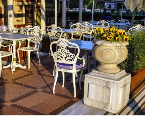 Εστιατόριο ή άλλο μέρος για φαγητό στο Bodrum Eskiçeşme Lumy Hotel - Private Pool