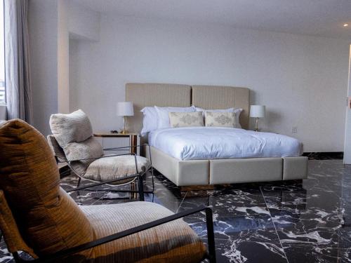 Ruang duduk di Pent Lucius - 3 bedroom Penthouse