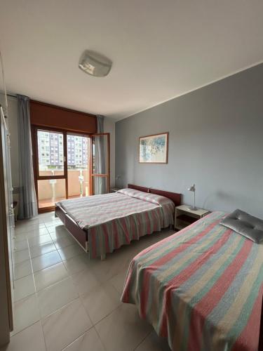 Ένα ή περισσότερα κρεβάτια σε δωμάτιο στο City 43