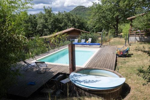 Πισίνα στο ή κοντά στο Chalet Vert - Piscine Partagée