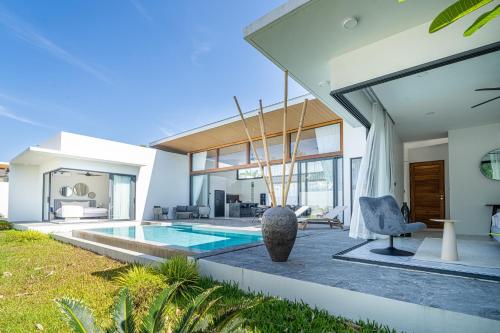 an image of a house with a swimming pool at Villa Leo - Fisherman's Village in Amphoe Koh Samui