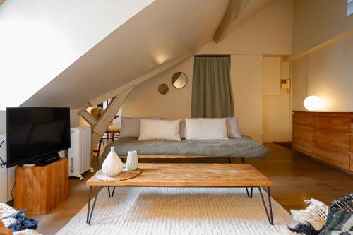 Grand appartement cœur du Marais - dernier étage