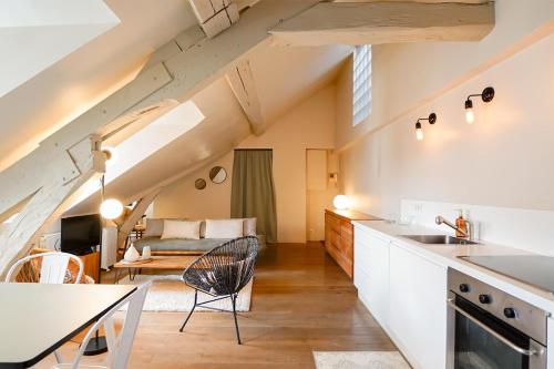 Grand appartement cœur du Marais - dernier étage