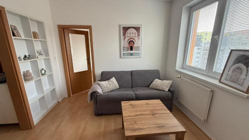 Posezení v ubytování AMG apartment Východná