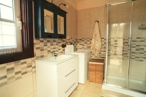 A bathroom at Celeste