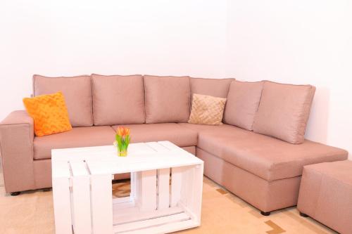 Ruang duduk di Jazby Guest House, Naivasha
