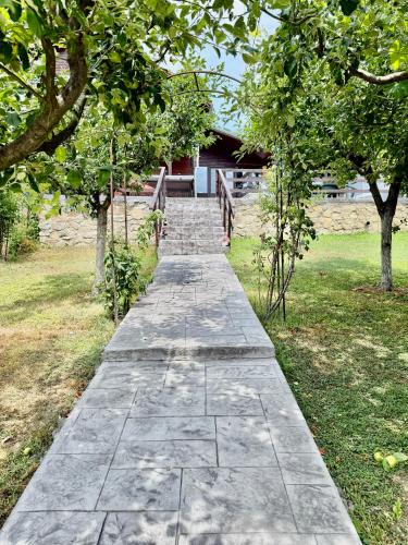 Taman di luar Casa Andrei