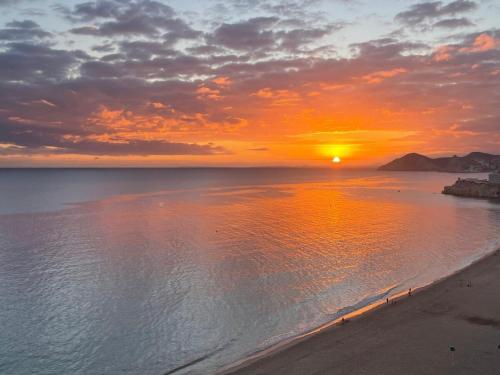Beachfront studio in Benidorm