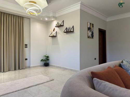Posezení v ubytování SKY LOUNGE by BC residence