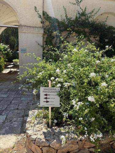 Κήπος έξω από το Masseria Frassaniti
