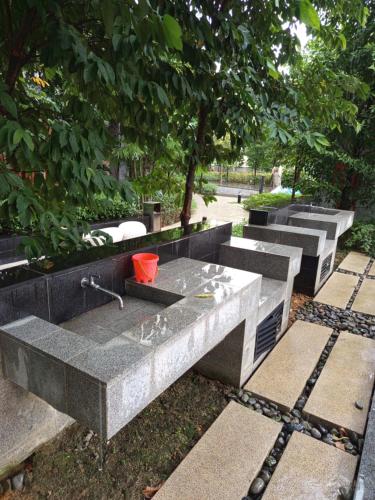 Κήπος έξω από το Agile KLCC Suites By TRX