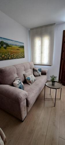 Χώρος καθιστικού στο Vivienda Rural Sentirte La Casita