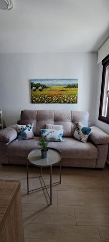 Χώρος καθιστικού στο Vivienda Rural Sentirte La Casita