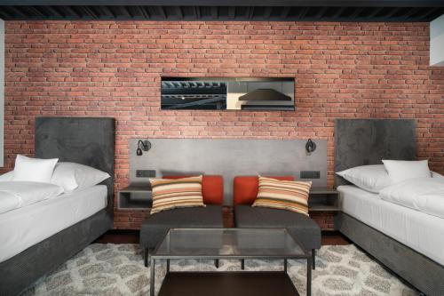 Postel nebo postele na pokoji v ubytování Best Western Hotel Presov