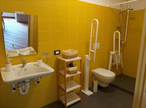 Ένα μπάνιο στο La Tana in Val Resia