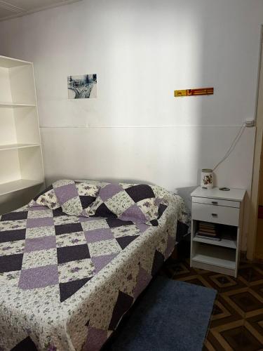Una cama o camas en una habitación de Casa Refugio