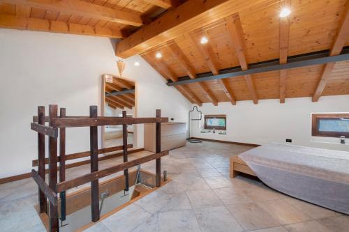 Postel nebo postele na pokoji v ubytování Casa Dei Pasqui' tra i monti