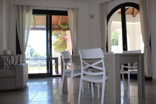 Χώρος καθιστικού στο Villa Marea