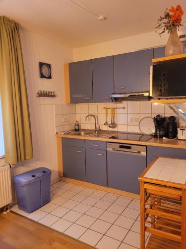 Kuchyň nebo kuchyňský kout v ubytování Zinnowitz, Dünenstr 36 WE 12