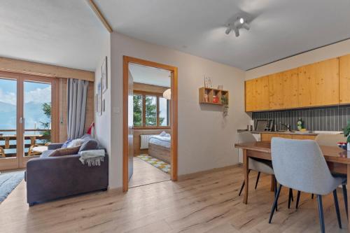 Thyon-les-Collons, 4 pers - Balcon avec vue