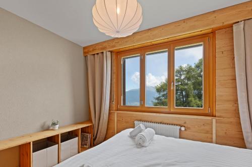 Thyon-les-Collons, 4 pers - Balcon avec vue