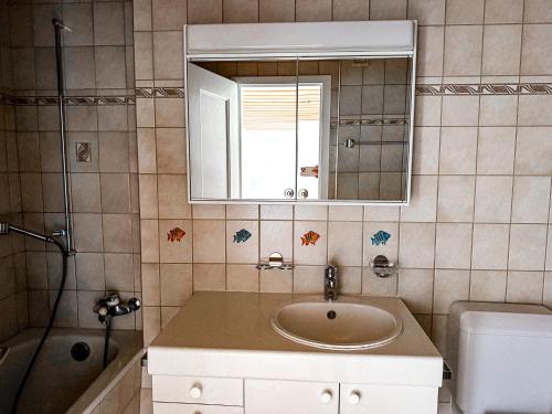 Koupelna v ubytování 3 Zimmer in bester Lage in Bern