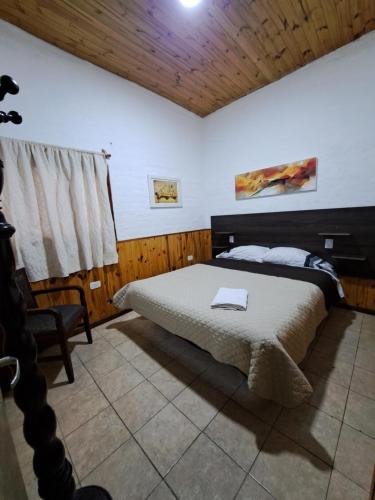 Ένα ή περισσότερα κρεβάτια σε δωμάτιο στο Suspiros de mendoza 2