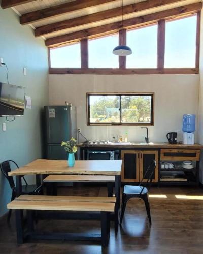 Una cocina o cocineta en Alto Catrianca