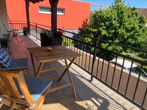 Apartman Reizerにあるバルコニーまたはテラス