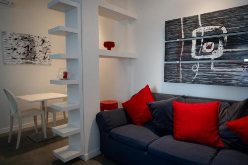 Ruang duduk di Suite 70 Luxury Collection