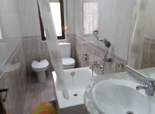 Koupelna v ubytování Casa Ana en Astillero