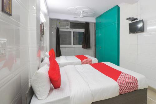 Postel nebo postele na pokoji v ubytování Super Hotel O Unwind