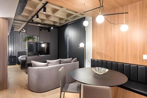Coin salon dans l'établissement Casa Pantuso Savassi