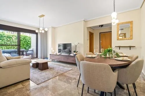 Apartment with Private Garden - Swimming pool And Family-Friendly photo 1