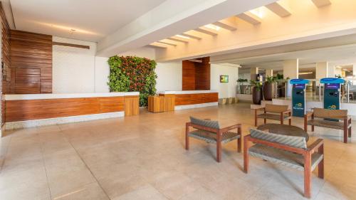 Ruang duduk di Rio Quente Resorts - Hotel Turismo