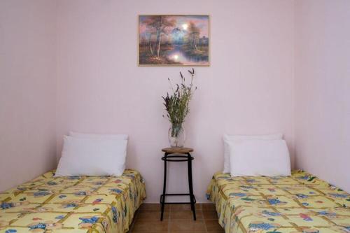 Ein Bett oder Betten in einem Zimmer der Unterkunft Maistros Apartments