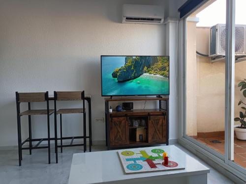 Et tv og/eller underholdning på Ático Cassinello Roquetas