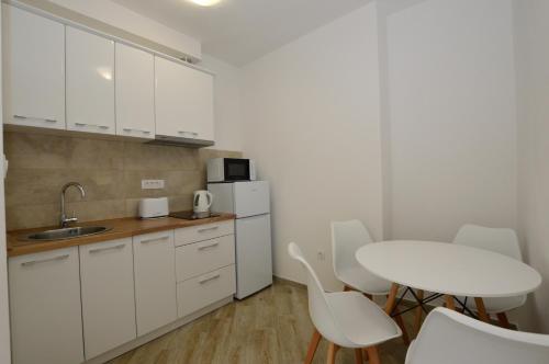 Η κουζίνα ή μικρή κουζίνα στο Apartments Begovic