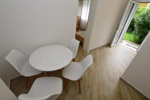 Χώρος καθιστικού στο Apartments Begovic