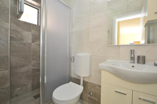 Ένα μπάνιο στο Apartments Begovic