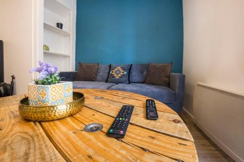 Χώρος καθιστικού στο L'escale - Centre ville - 3 étoiles