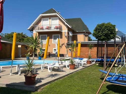 Πισίνα στο ή κοντά στο Apartment Gyenesdias 19