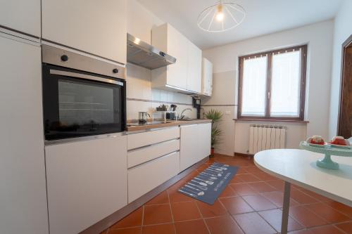 Kuchyň nebo kuchyňský kout v ubytování B&B Ulivo del Duca